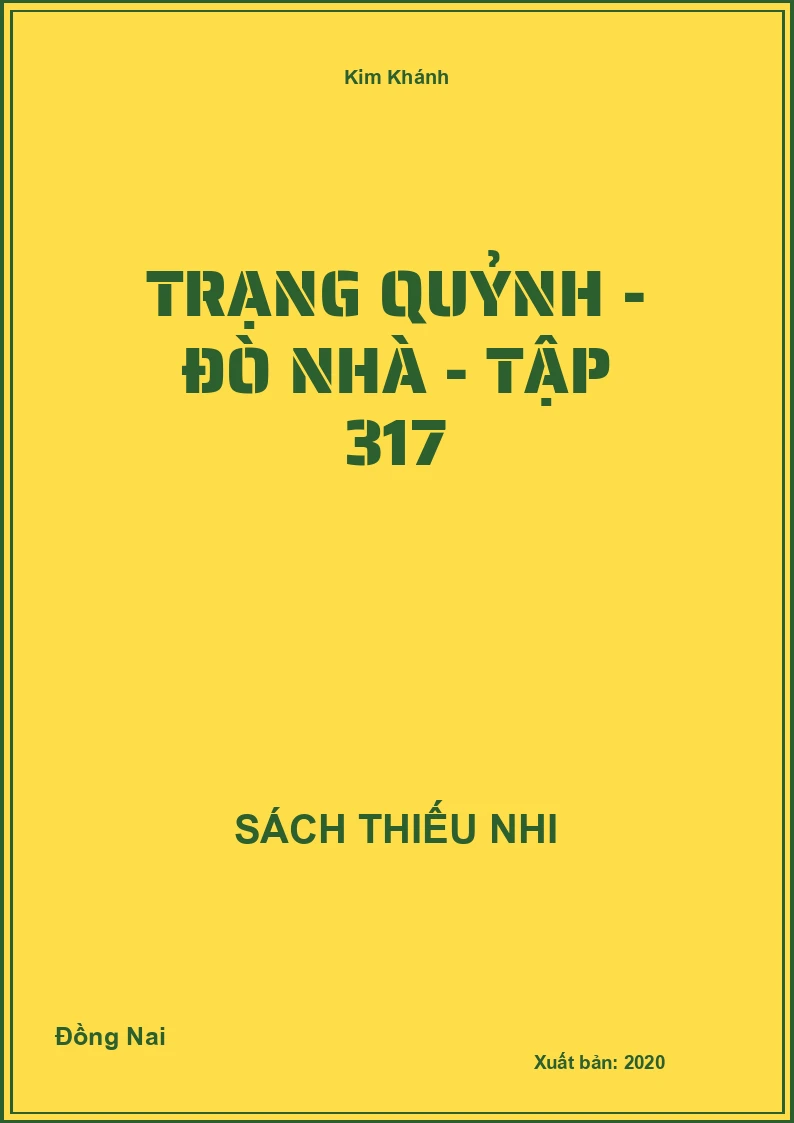 Trạng Quỷnh - Đò nhà - tập 317