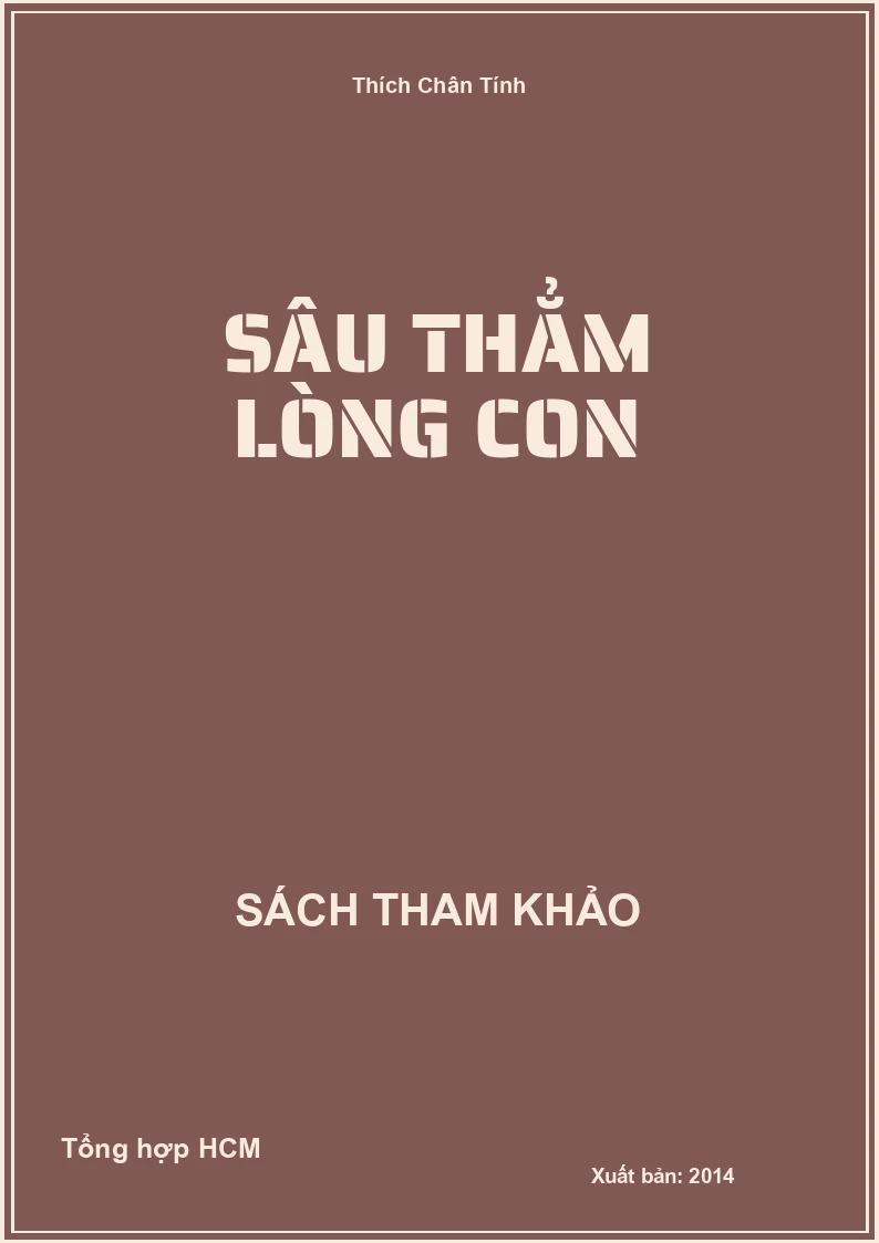 Sâu thẳm lòng con