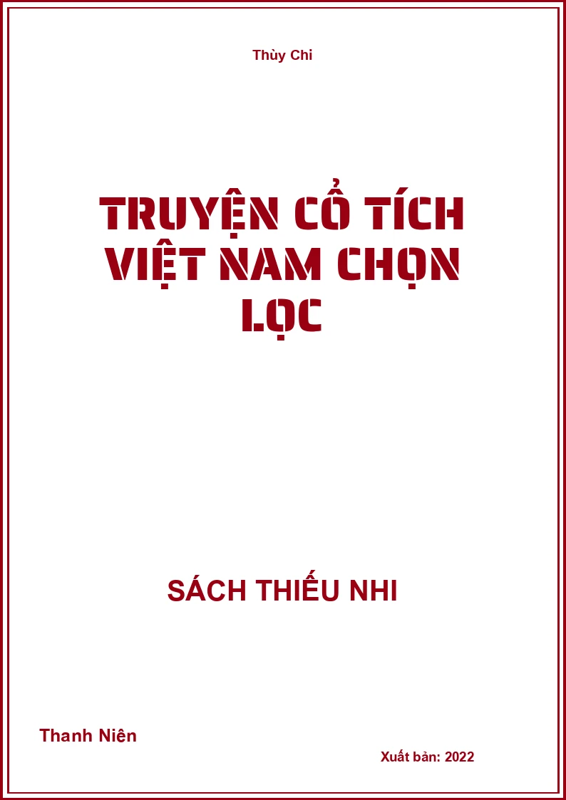 Truyện cổ tích Việt Nam chọn lọc