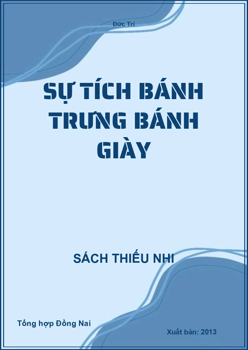 Sự tích bánh trưng bánh giày