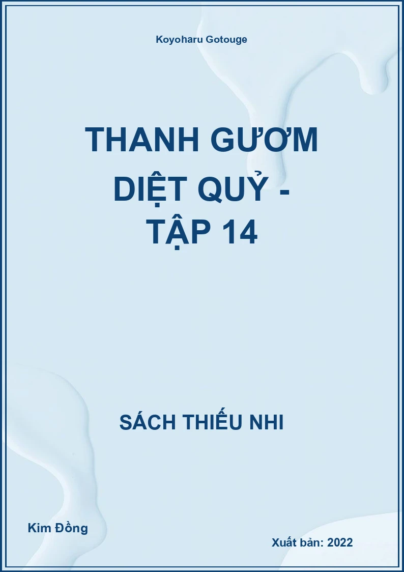 Thanh gươm diệt quỷ - tập 14