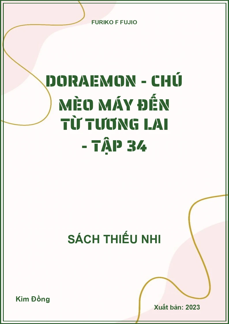 Doraemon - Chú mèo máy đến từ tương lai - tập 34