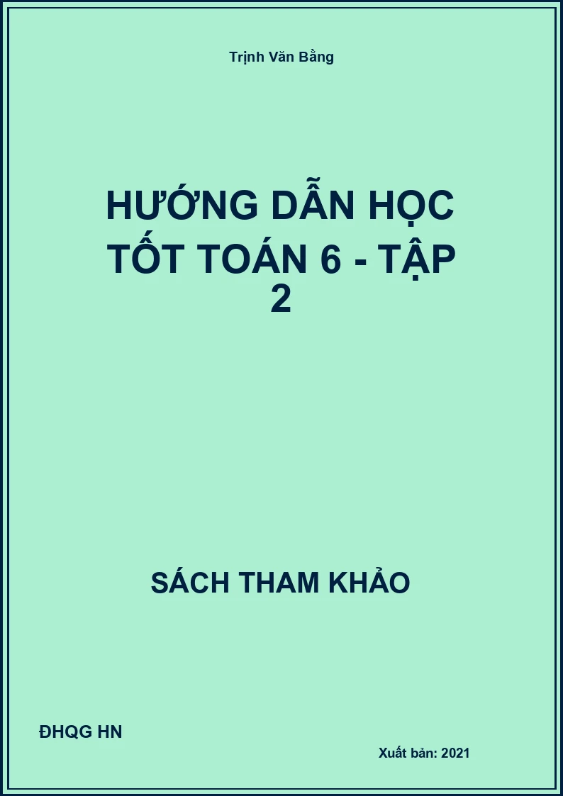 Hướng dẫn học tốt toán 6 - Tập 2