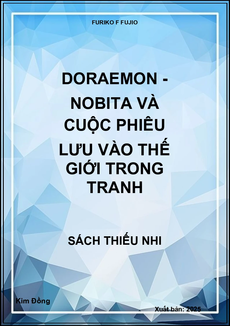 Doraemon - Nobita và cuộc phiêu lưu vào thế giới trong tranh