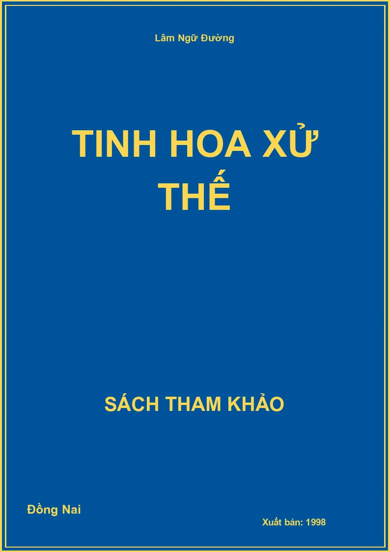 Tinh hoa xử thế