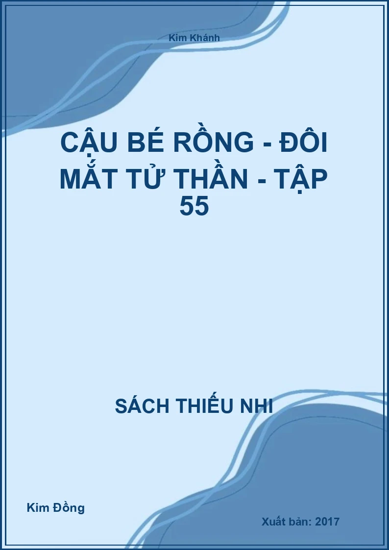 Cậu bé rồng - đôi mắt tử thần - tập 55