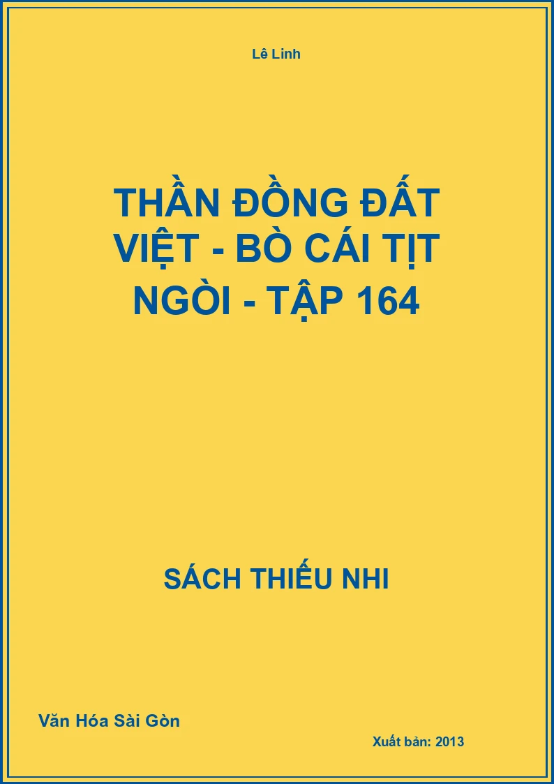Thần đồng đất việt - Bò cái tịt ngòi - tập 164