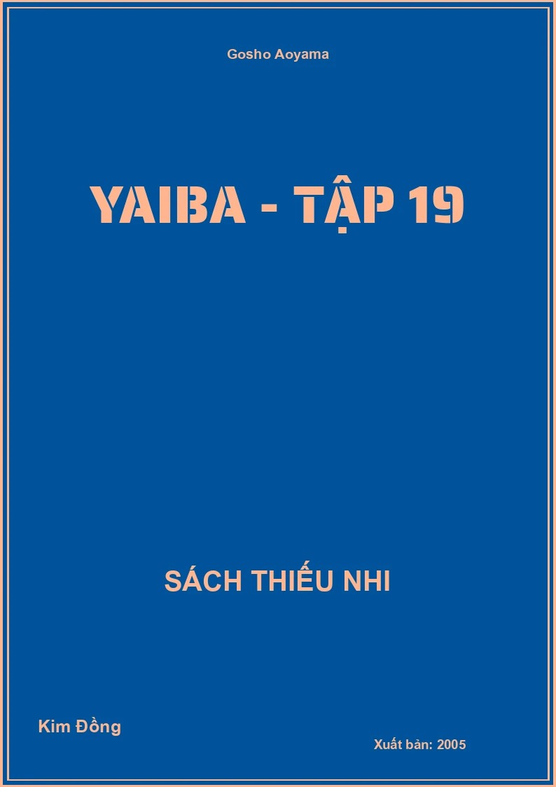Yaiba - tập 19