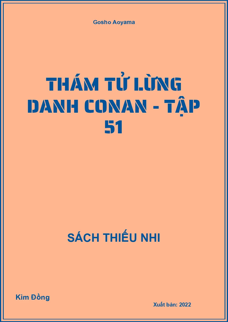 Thám tử lừng danh Conan - tập 51
