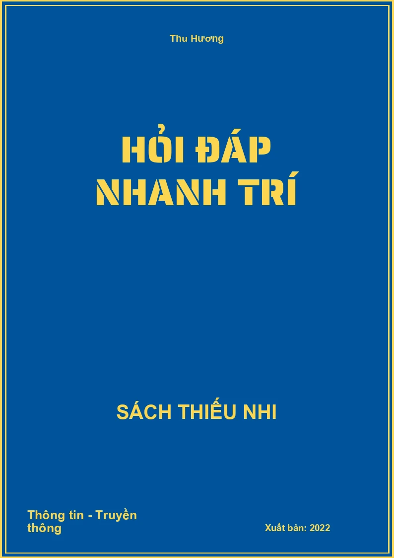 Hỏi đáp nhanh trí