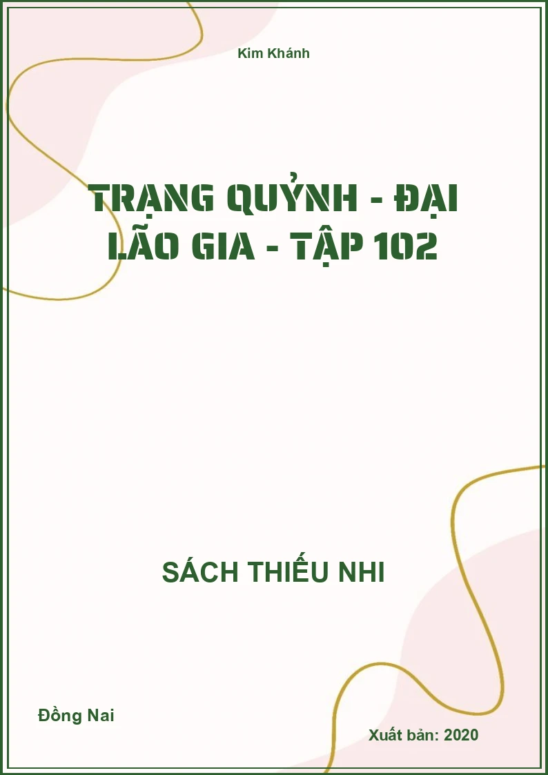 Trạng Quỷnh - đại lão gia - tập 102
