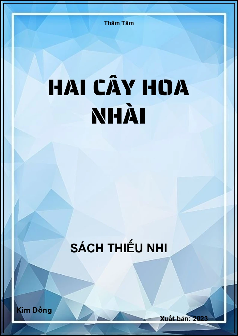 Hai cây hoa nhài