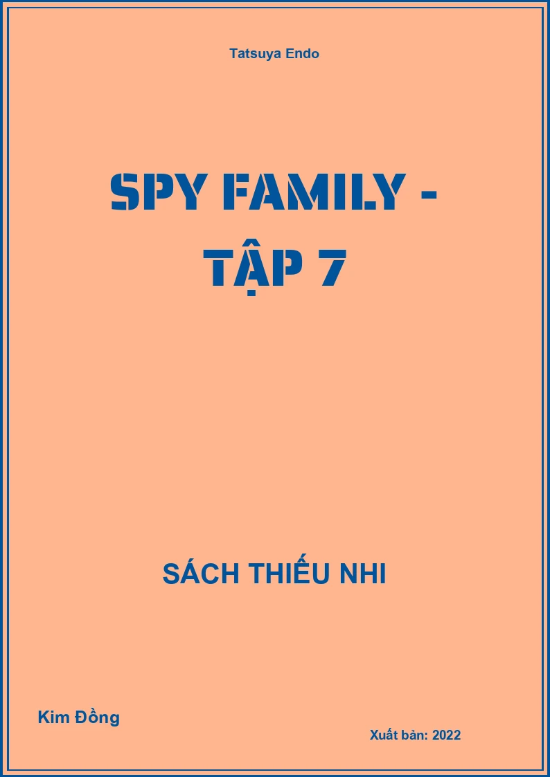 Spy Family - tập 7