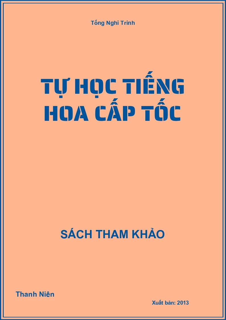 Tự học tiếng hoa cấp tốc