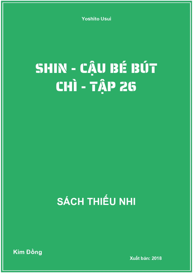 Shin - Cậu bé bút chì - tập 26