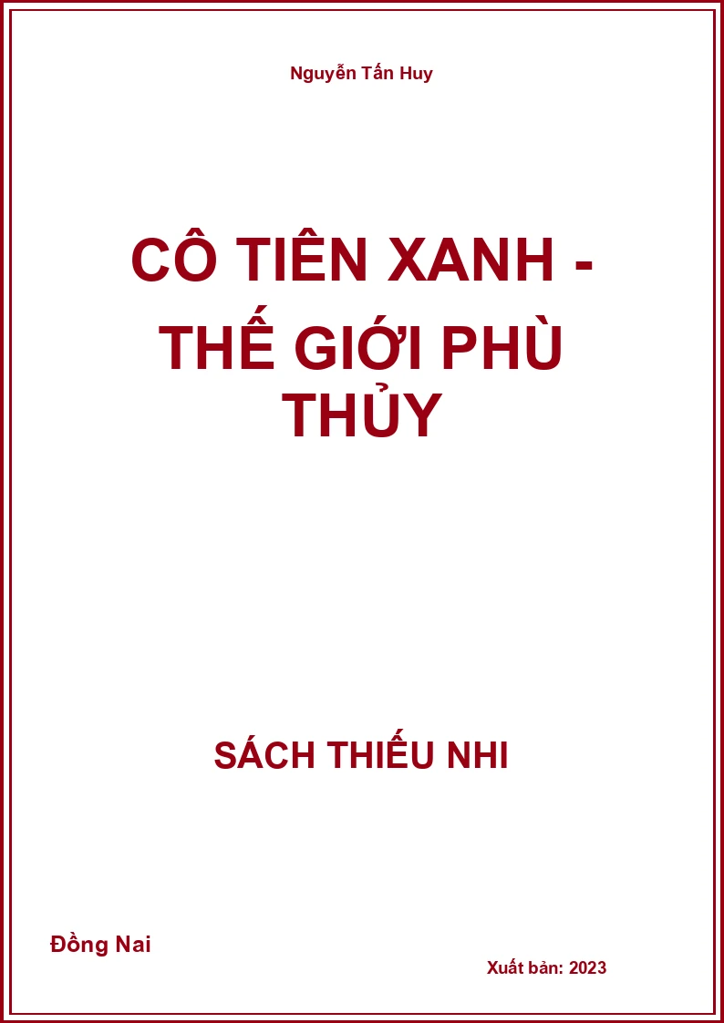 Cô tiên xanh - Thế giới phù thủy