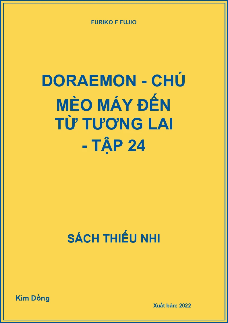 Doraemon - chú mèo máy đến từ tương lai - tập 24