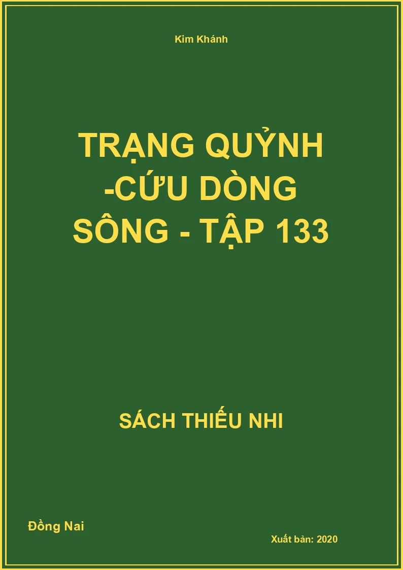 Trạng Quỷnh -Cứu dòng sông - tập 133