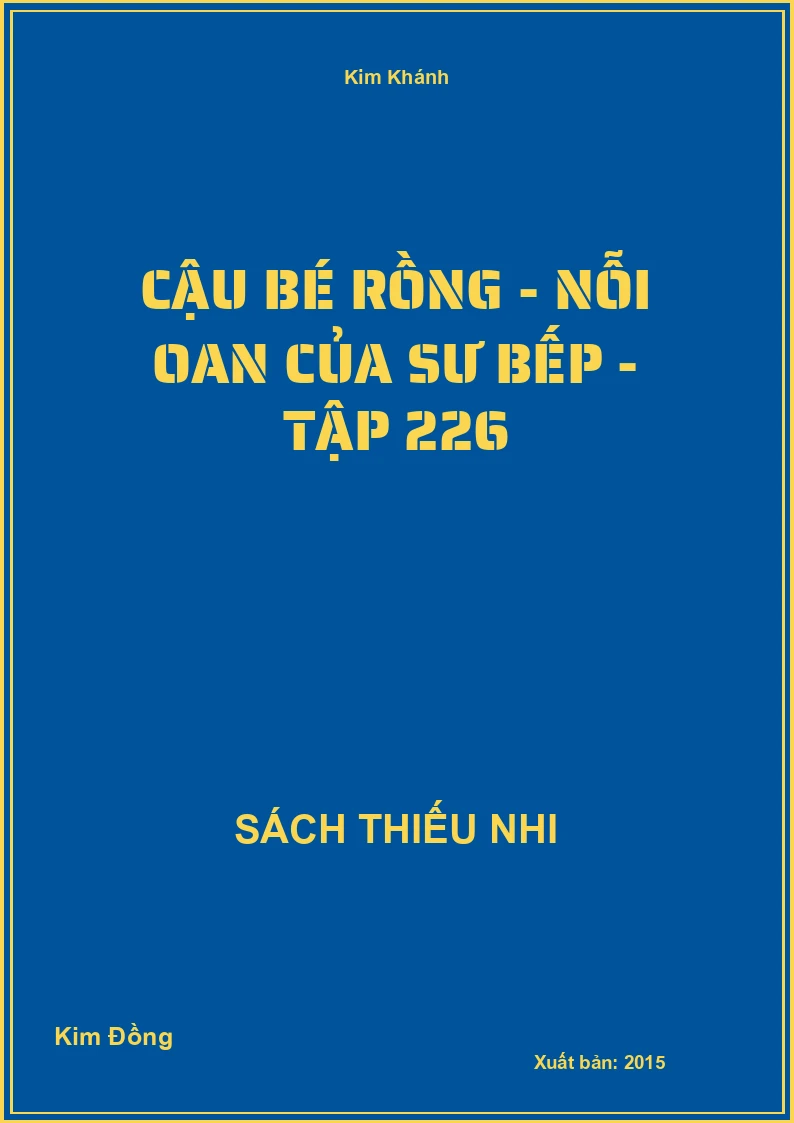 Cậu bé rồng - Nỗi oan của sư bếp - tập 226