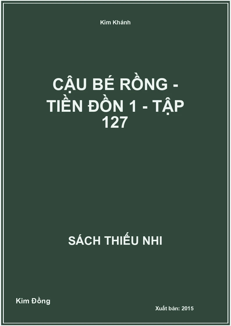 Cậu bé rồng - tiền đồn 1 - tập 127