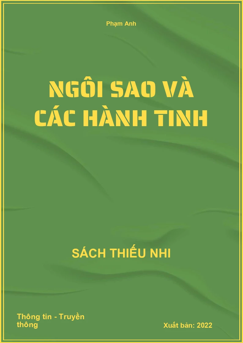 Ngôi sao và các hành tinh