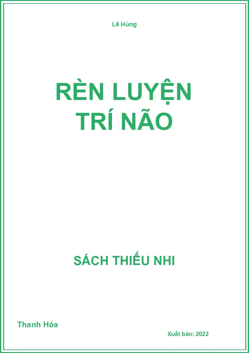 Rèn luyện trí não