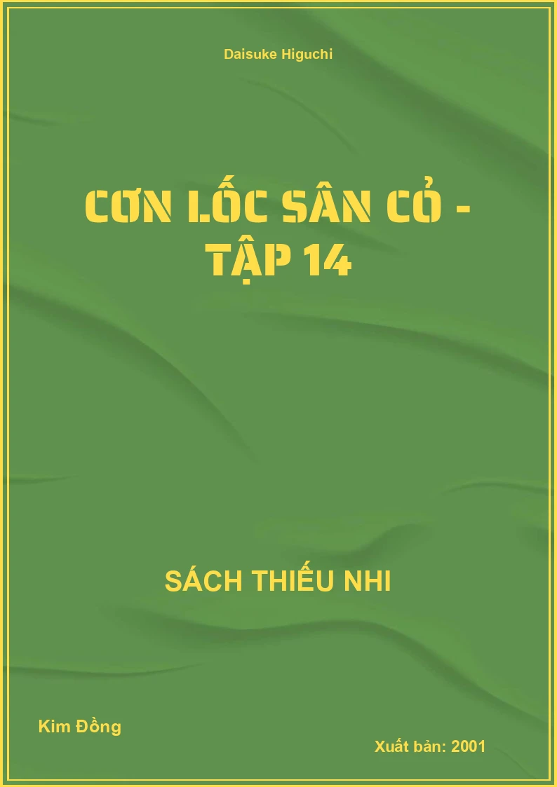 Cơn lốc sân cỏ - tập 14
