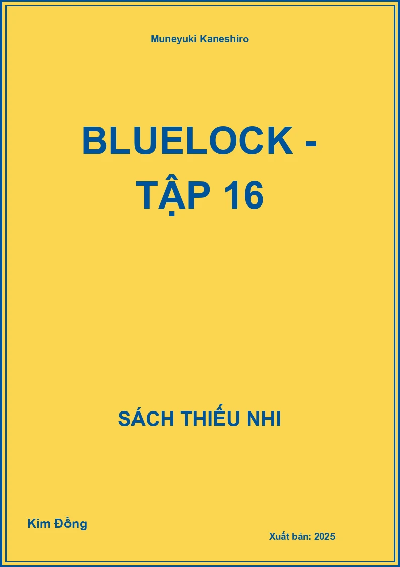 Bluelock - tập 16