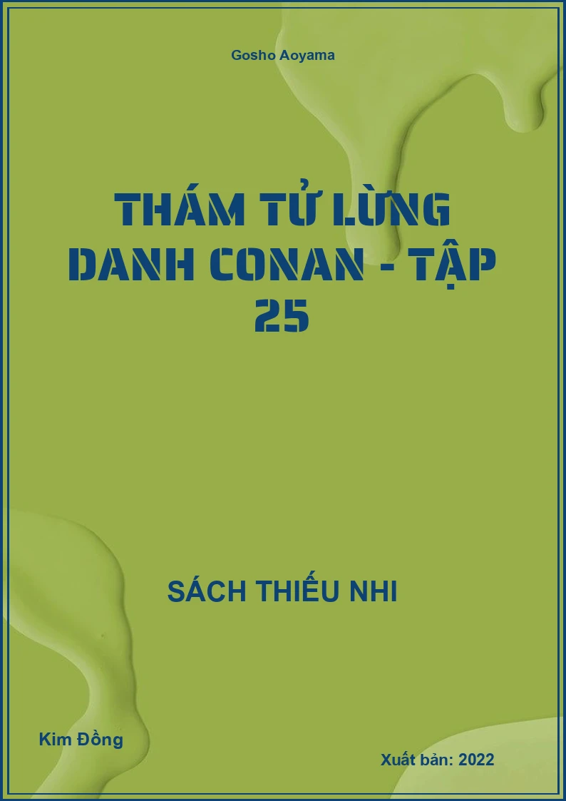 Thám tử lừng danh conan - tập 25
