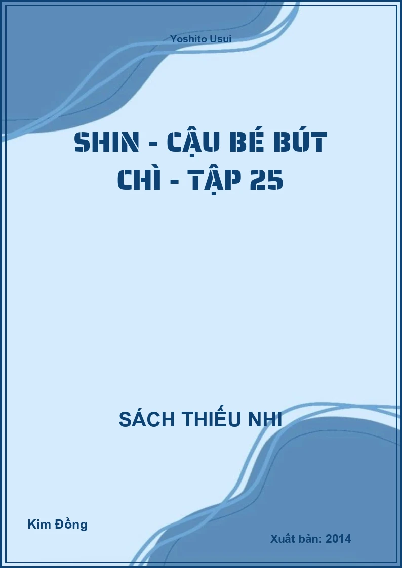 Shin - cậu bé bút chì - tập 25
