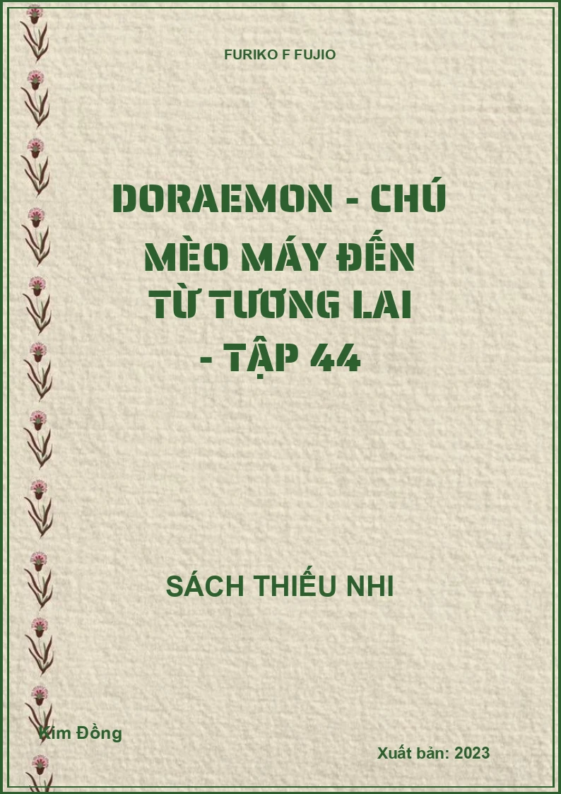 Doraemon - chú mèo máy đến từ tương lai - tập 44
