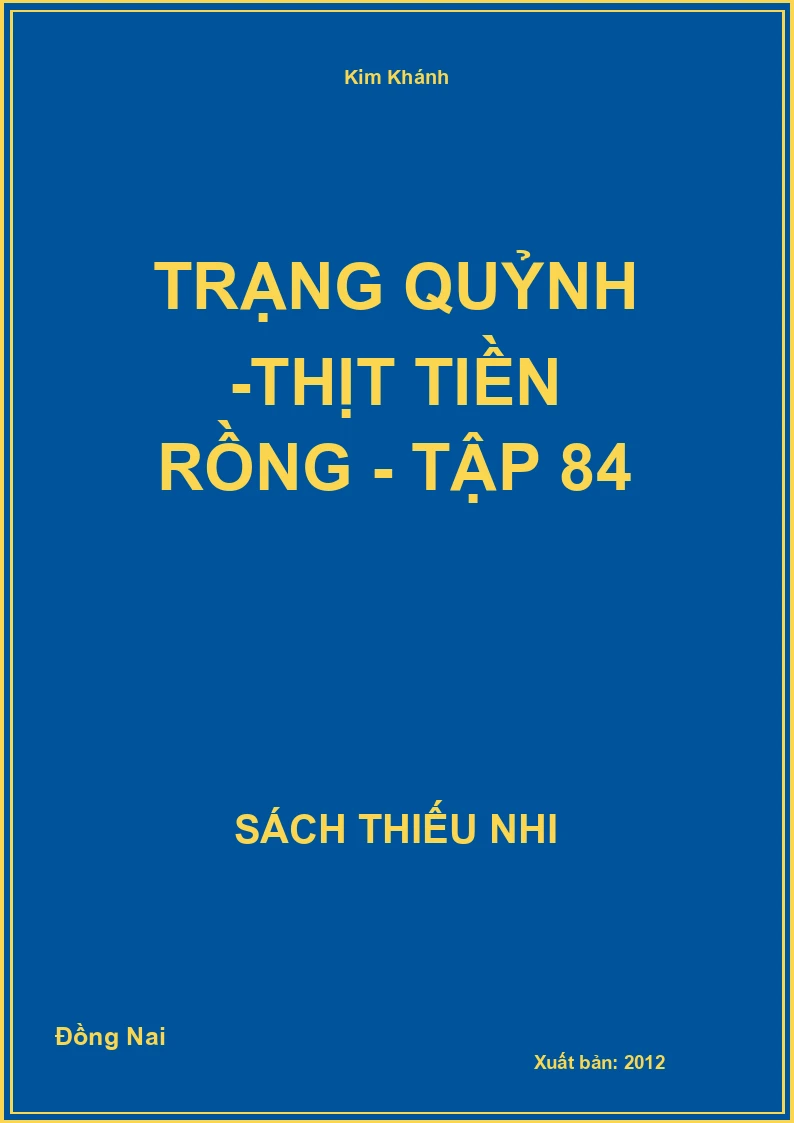Trạng Quỷnh -Thịt tiền rồng - tập 84