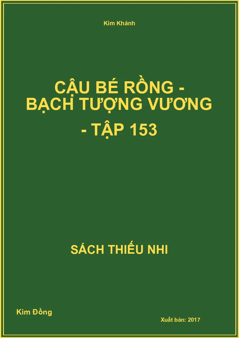 Cậu bé rồng - Bạch tượng vương - tập 153