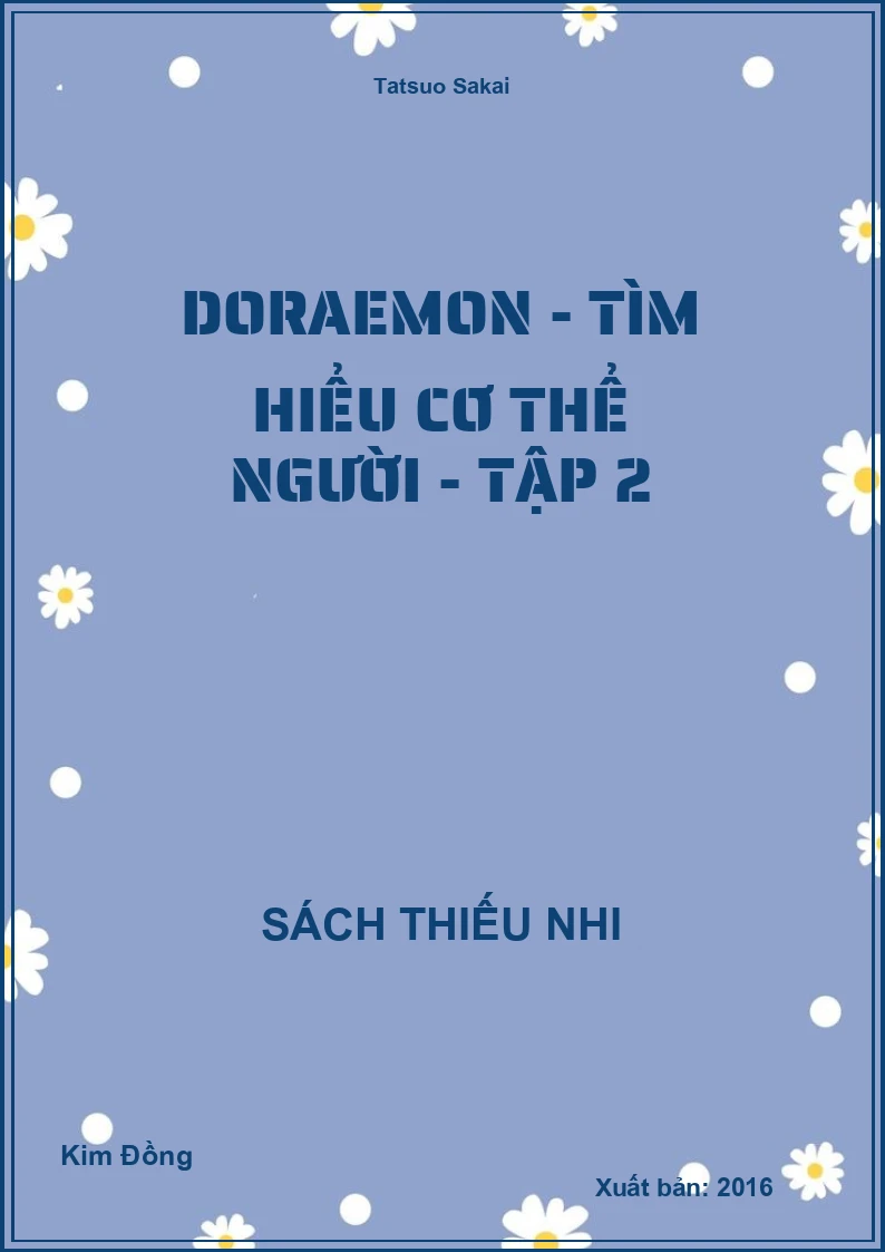 Doraemon - tìm hiểu cơ thể người - tập 2