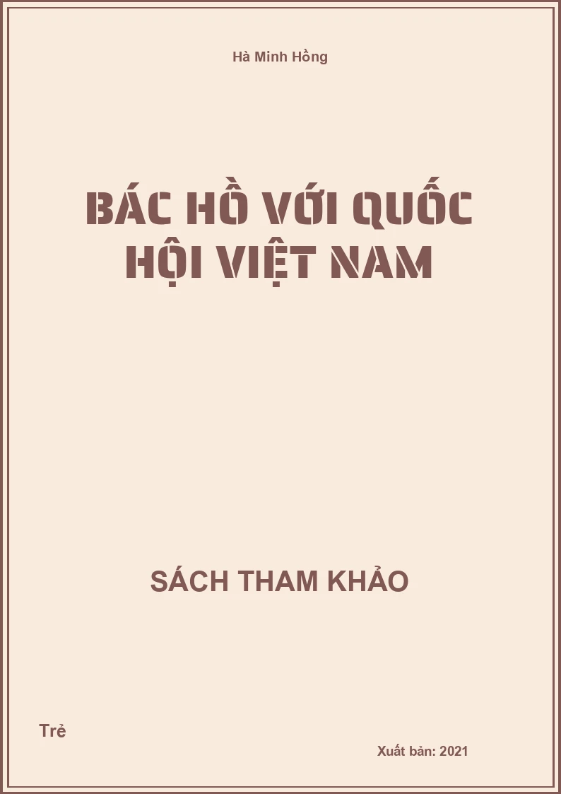 Bác Hồ với Quốc hội Việt Nam