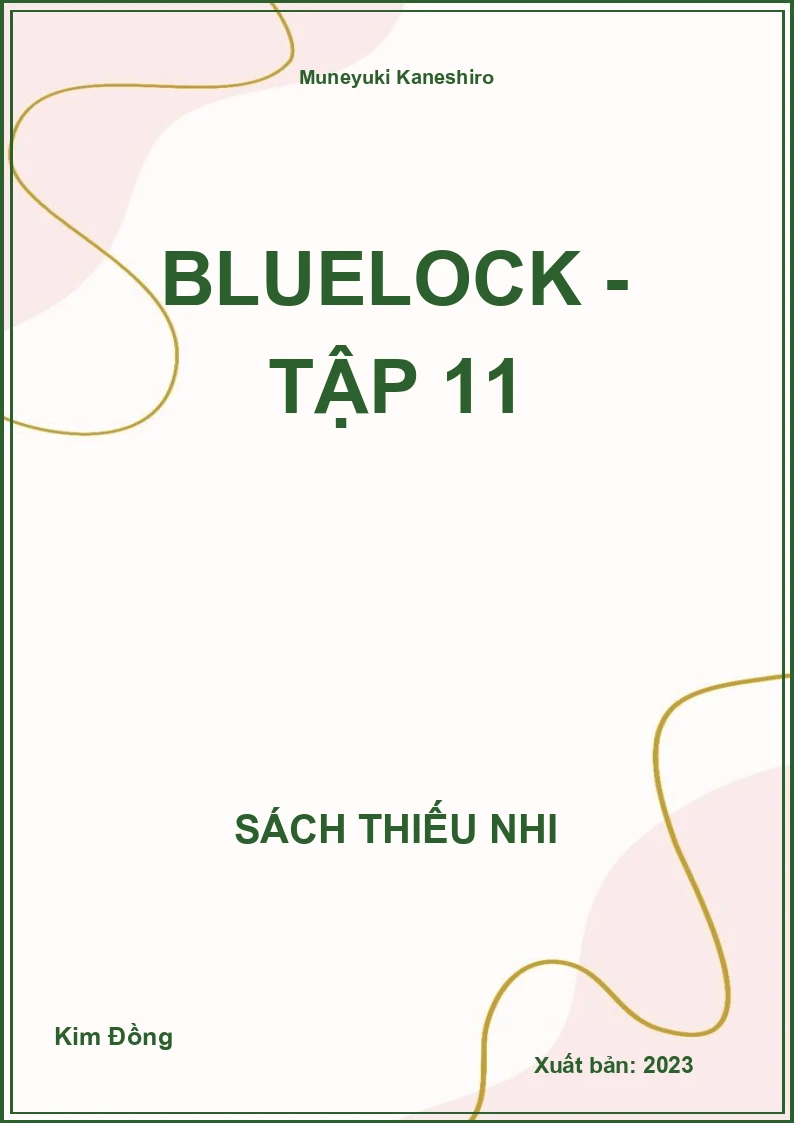 Bluelock - tập 11