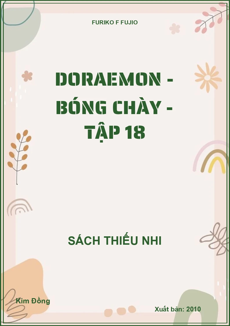 Doraemon - bóng chày - tập 18