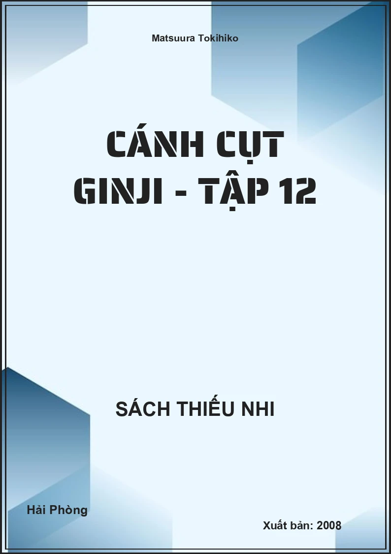 Cánh cụt Ginji - tập 12