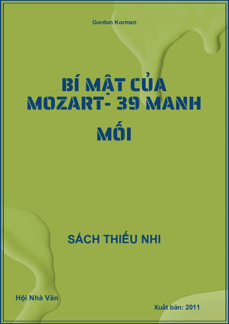 Bí Mật Của Mozart- 39 Manh Mối