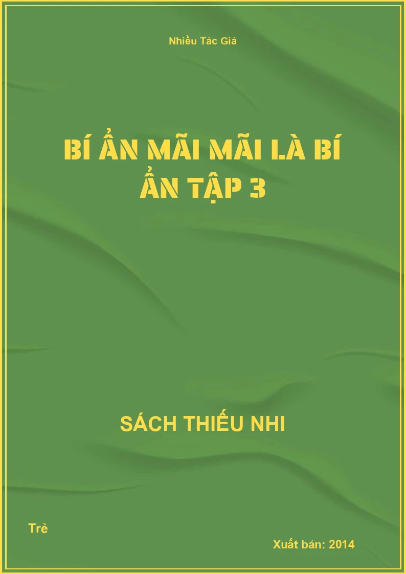 Bí Ẩn Mãi Mãi Là Bí Ẩn Tập 3