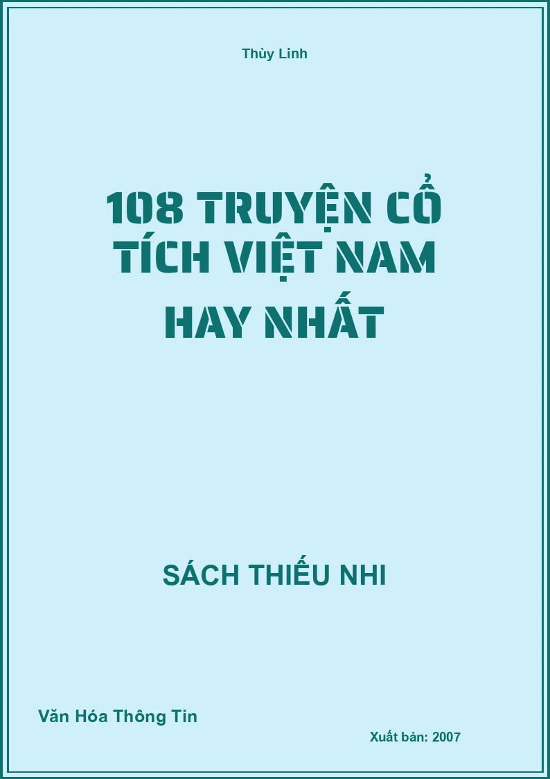 108 Truyện Cổ Tích Việt Nam Hay Nhất