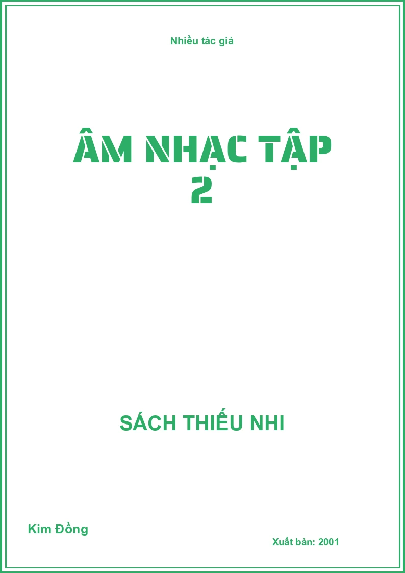 Âm Nhạc Tập 2