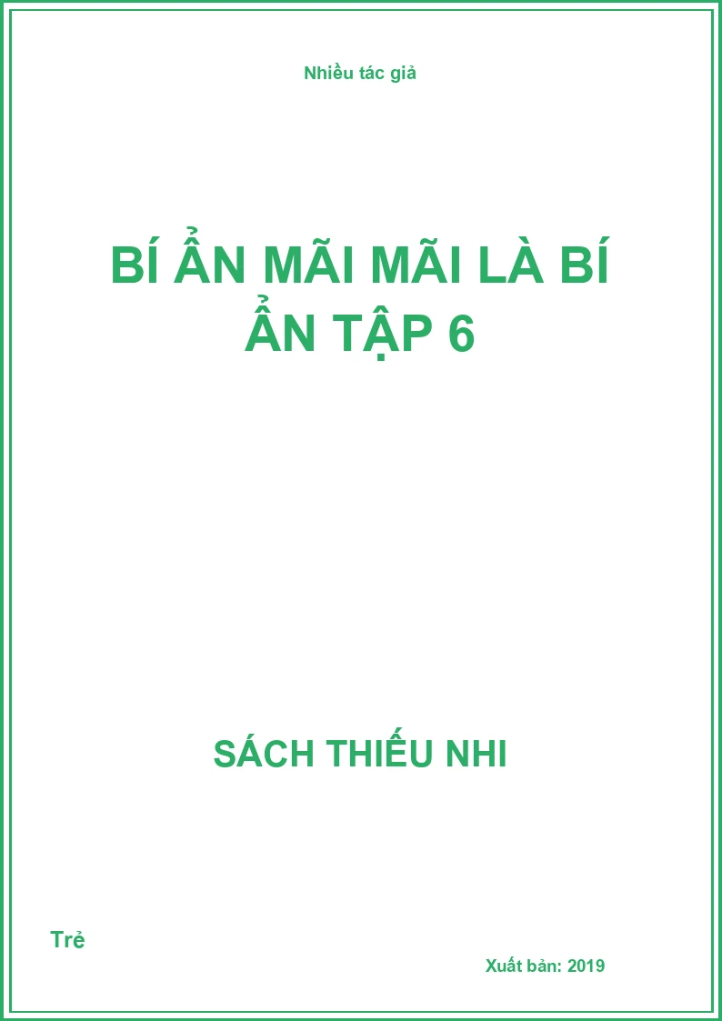 Bí Ẩn Mãi Mãi Là Bí Ẩn Tập 6