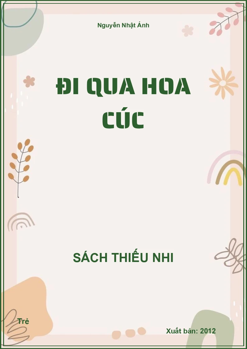 Đi Qua Hoa Cúc
