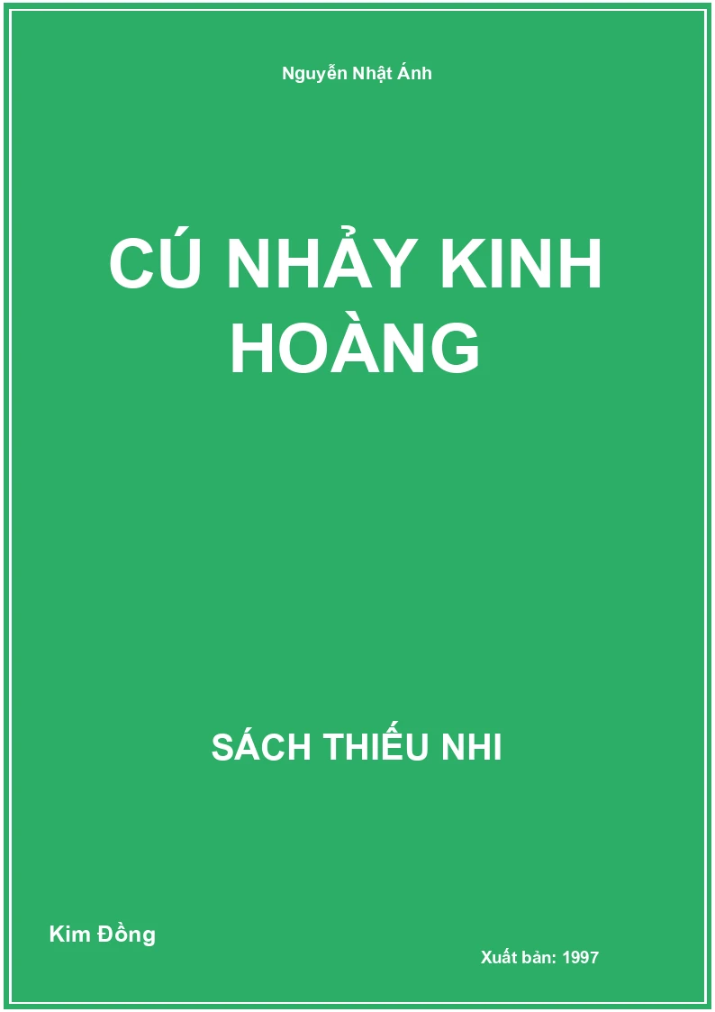 Cú Nhảy Kinh Hoàng
