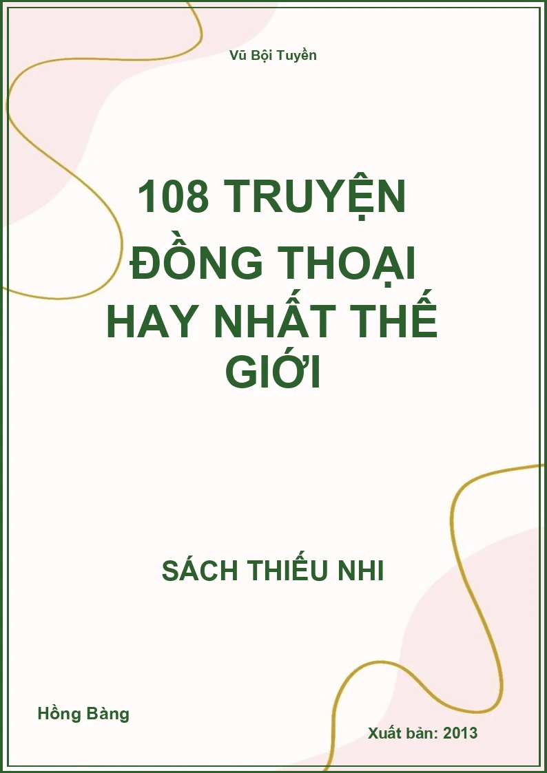 108 Truyện Đồng Thoại Hay Nhất Thế Giới
