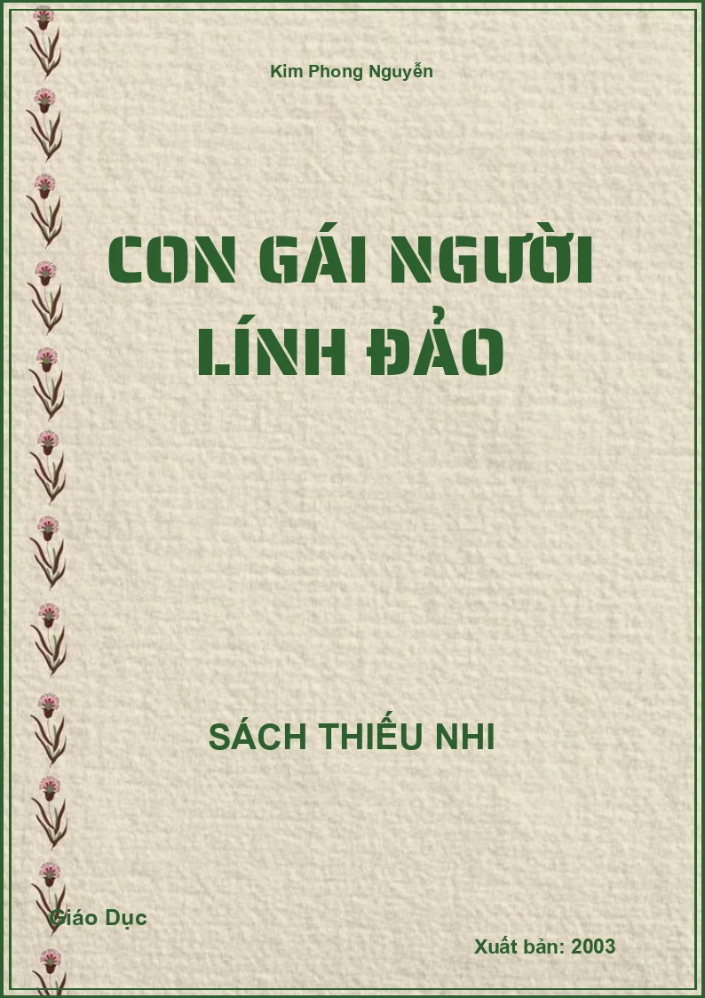 Con Gái Người Lính Đảo