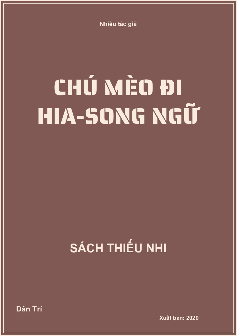 Chú Mèo Đi Hia-Song Ngữ