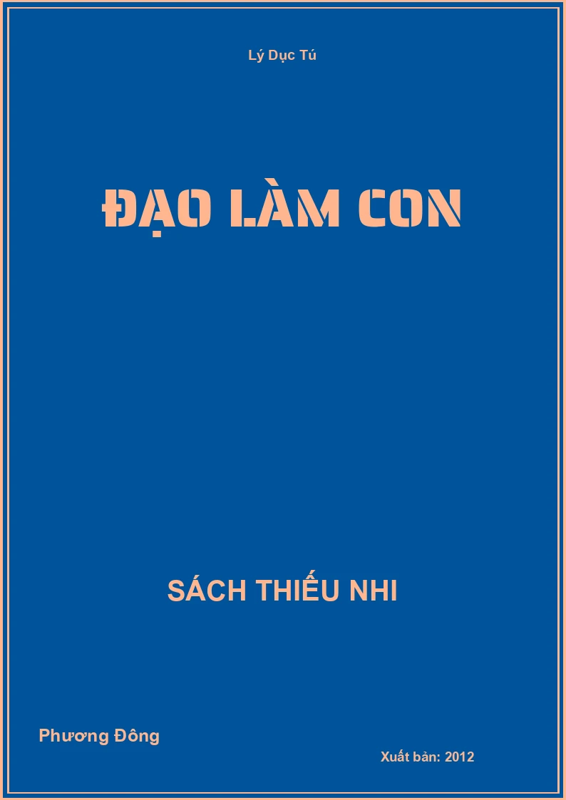 Đạo Làm Con