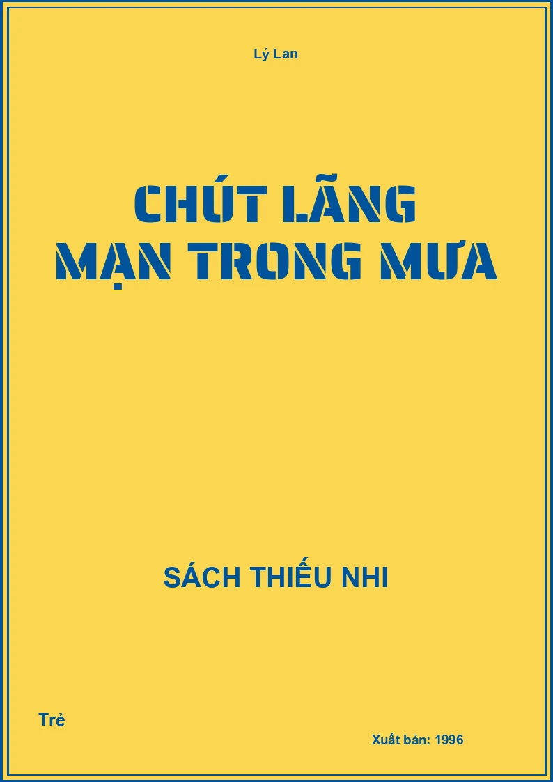 Chút Lãng Mạn Trong Mưa